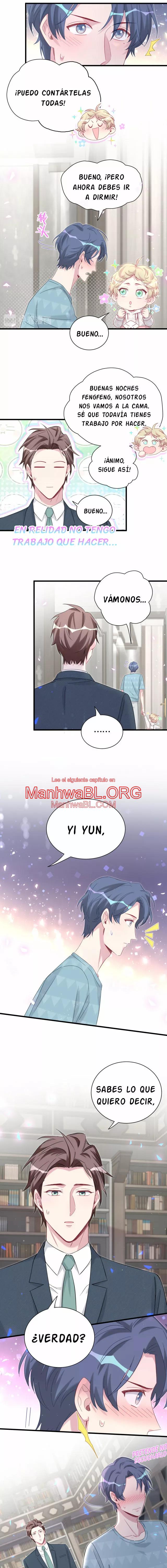 ¿De quién es el bebé? - Capítulo 121 manhwa