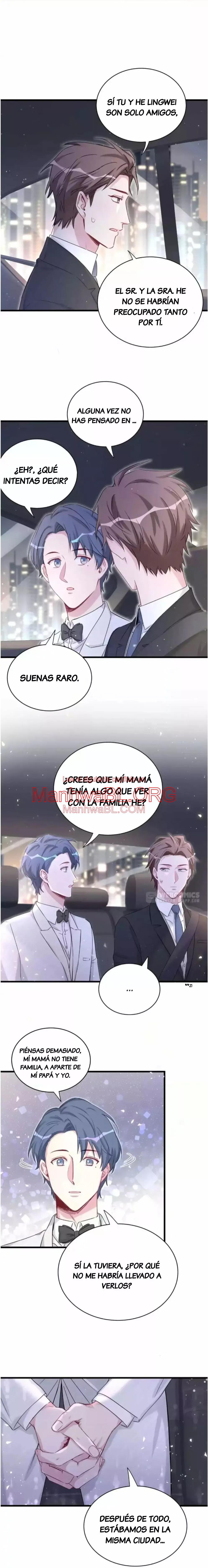 ¿De quién es el bebé? - Capítulo 75 manhwa