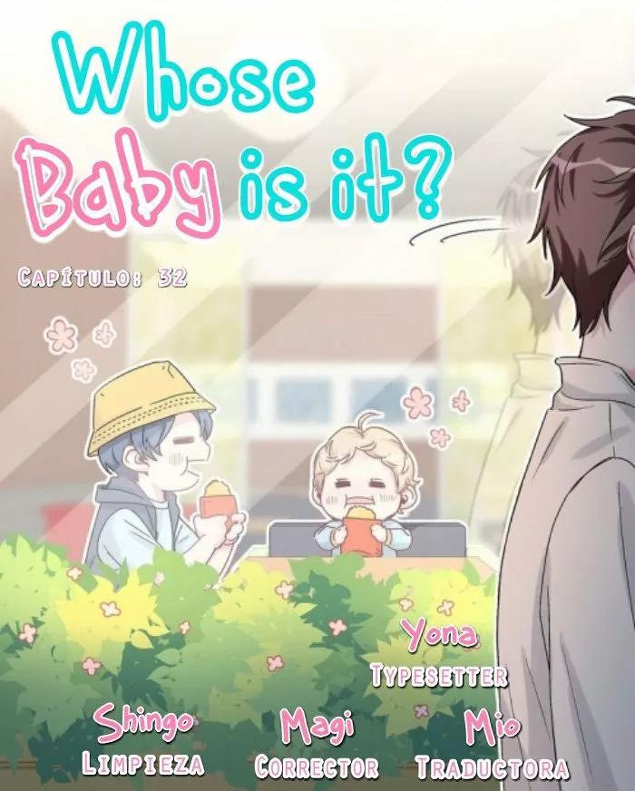¿De quién es el bebé? - Capítulo 32 manhwa