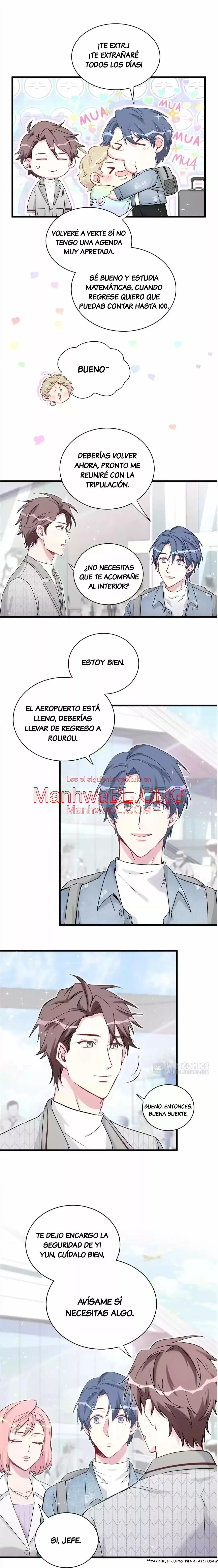 ¿De quién es el bebé? - Capítulo 80 manhwa