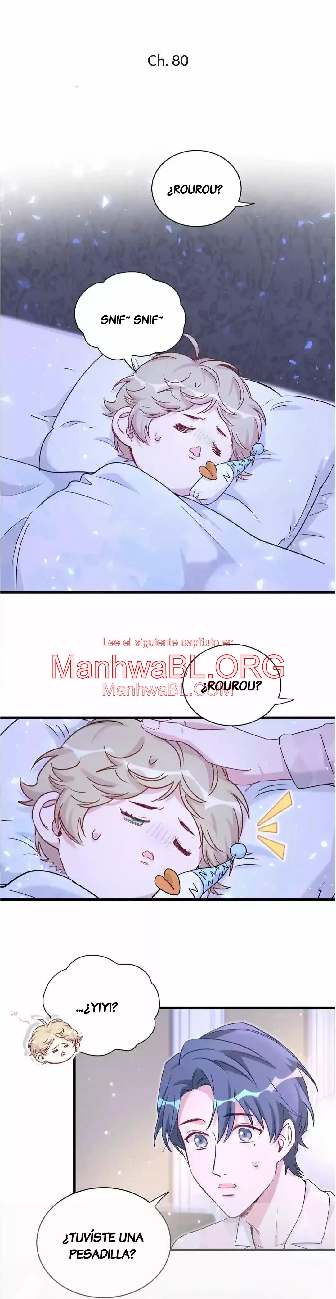 ¿De quién es el bebé? - Capítulo 80 manhwa
