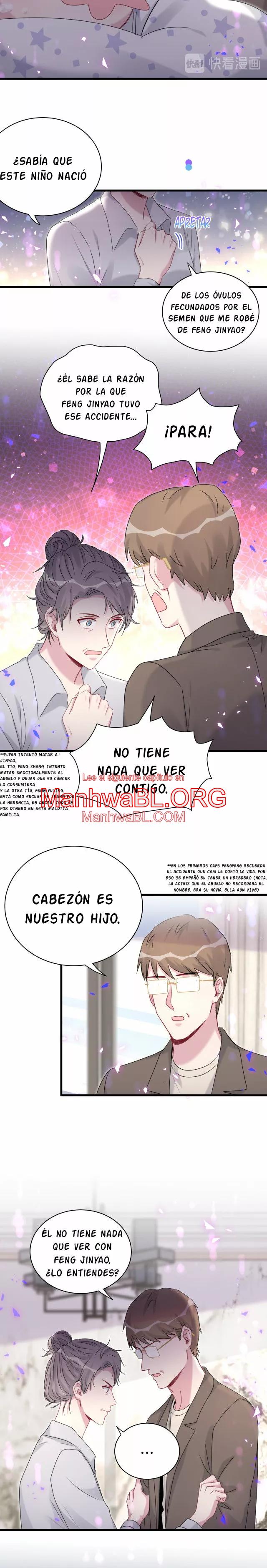 ¿De quién es el bebé? - Capítulo 150 manhwa