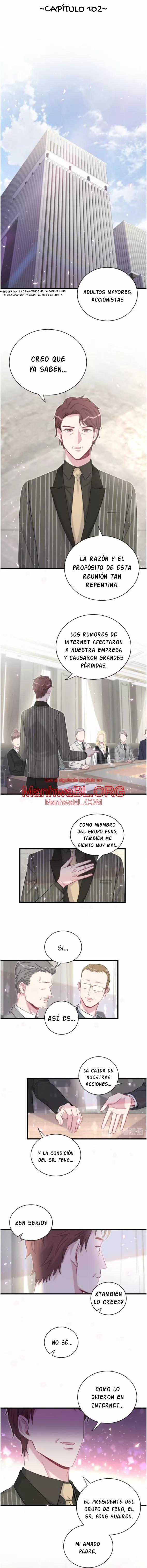 ¿De quién es el bebé? - Capítulo 102 manhwa