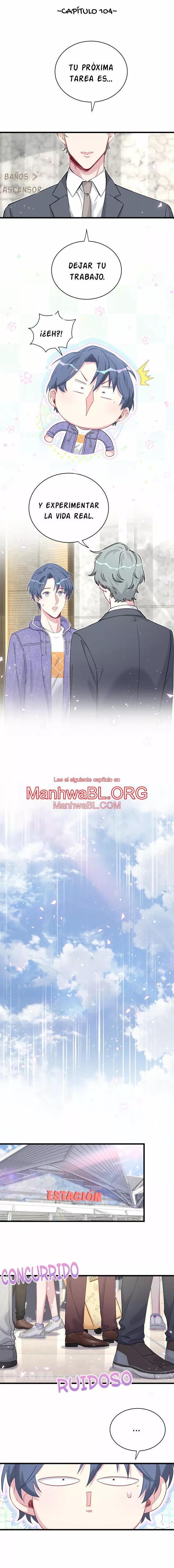 ¿De quién es el bebé? - Capítulo 104 manhwa