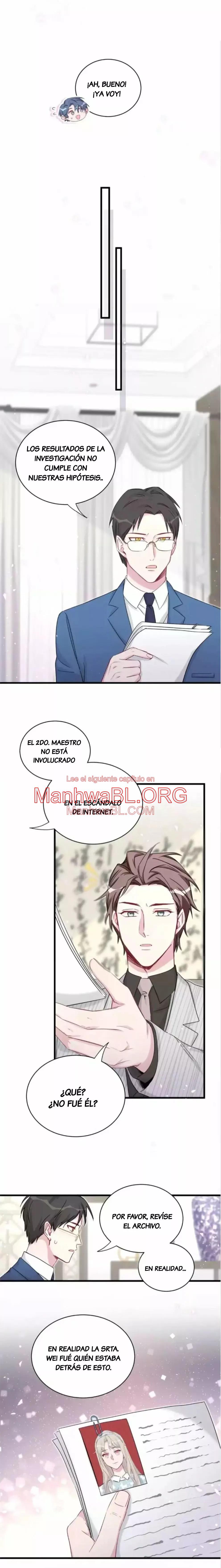 ¿De quién es el bebé? - Capítulo 76 manhwa