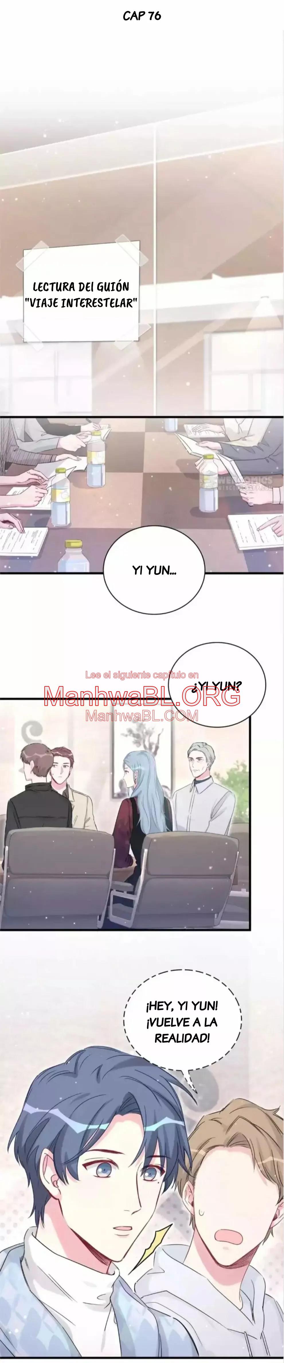 ¿De quién es el bebé? - Capítulo 76 manhwa