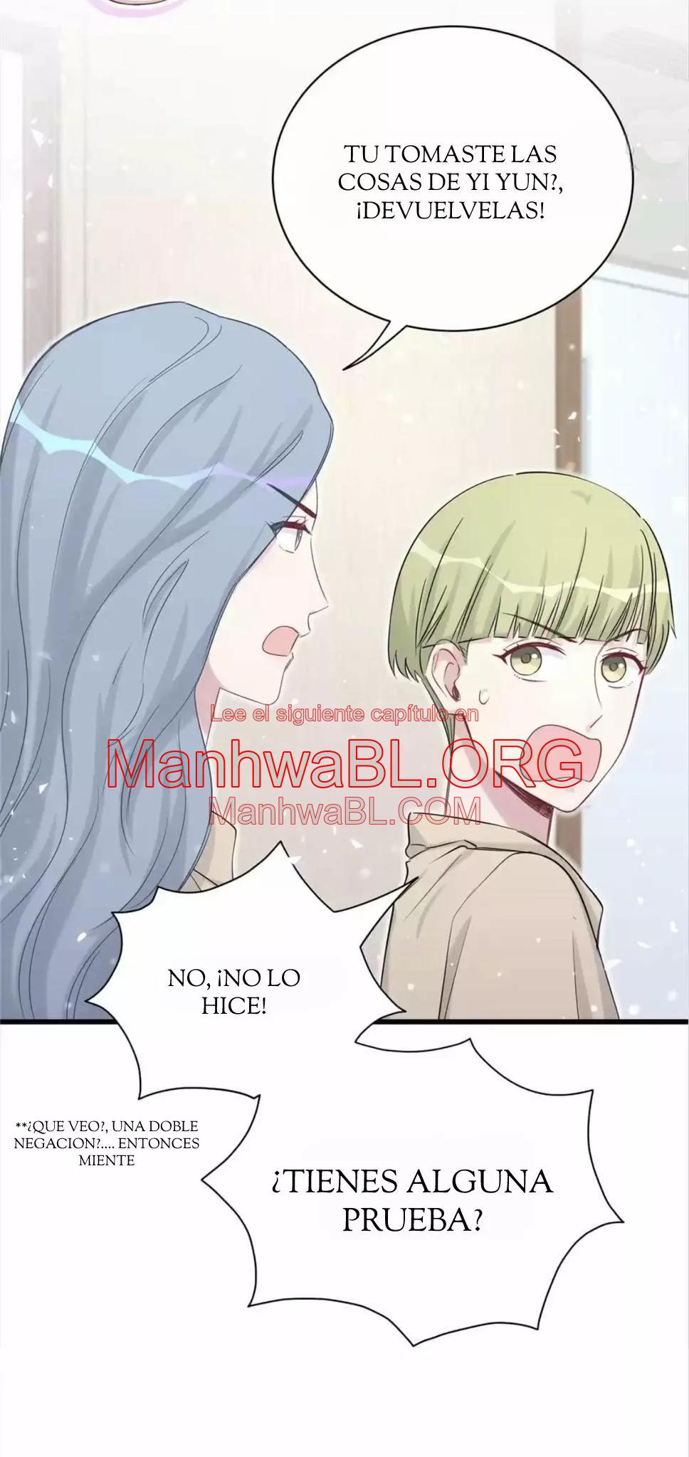 ¿De quién es el bebé? - Capítulo 64 manhwa