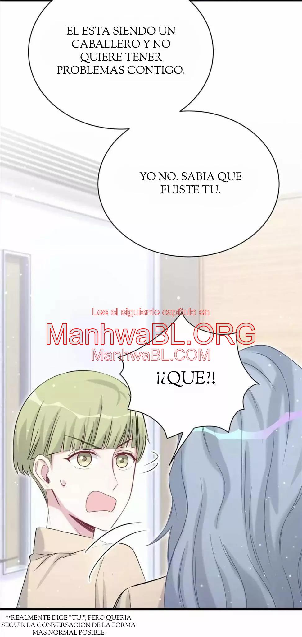 ¿De quién es el bebé? - Capítulo 64 manhwa