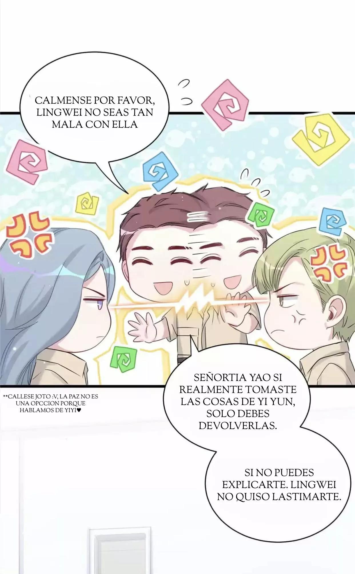 ¿De quién es el bebé? - Capítulo 64 manhwa