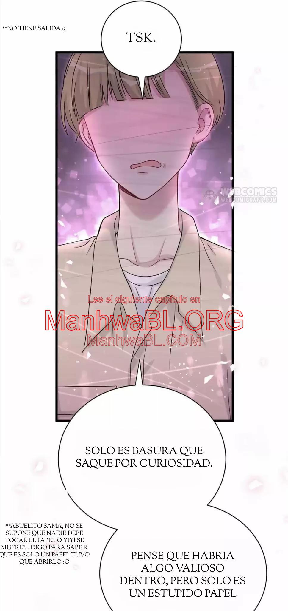 ¿De quién es el bebé? - Capítulo 64 manhwa
