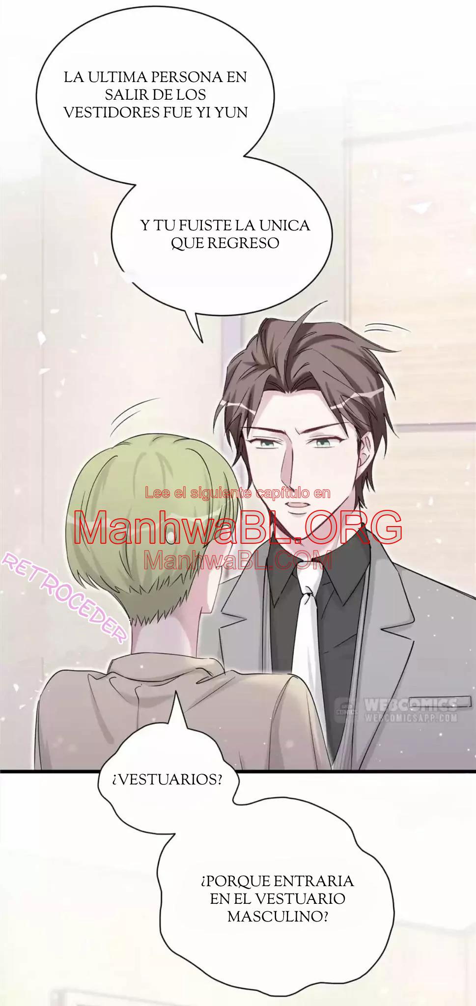 ¿De quién es el bebé? - Capítulo 64 manhwa