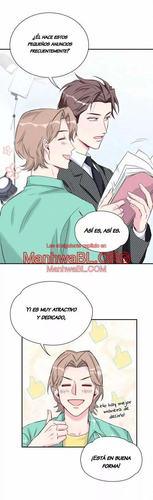 ¿De quién es el bebé? - Capítulo 12 manhwa