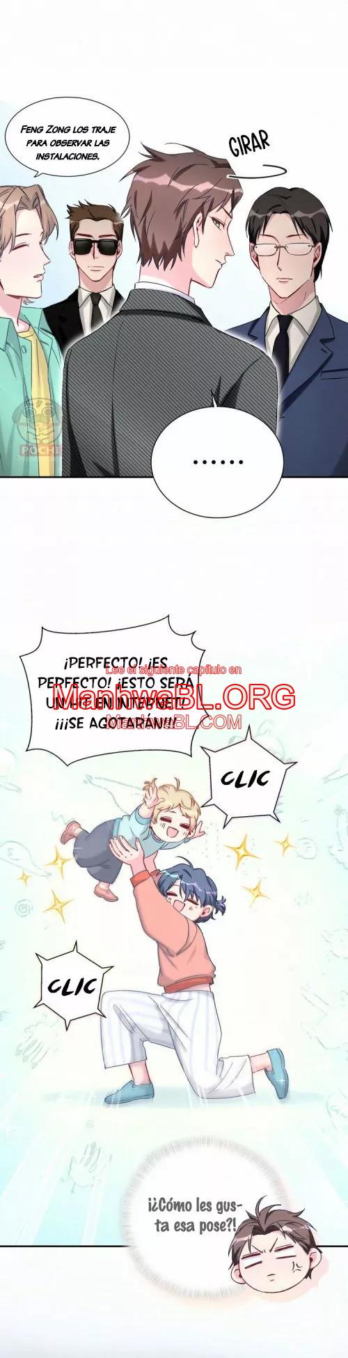 ¿De quién es el bebé? - Capítulo 12 manhwa