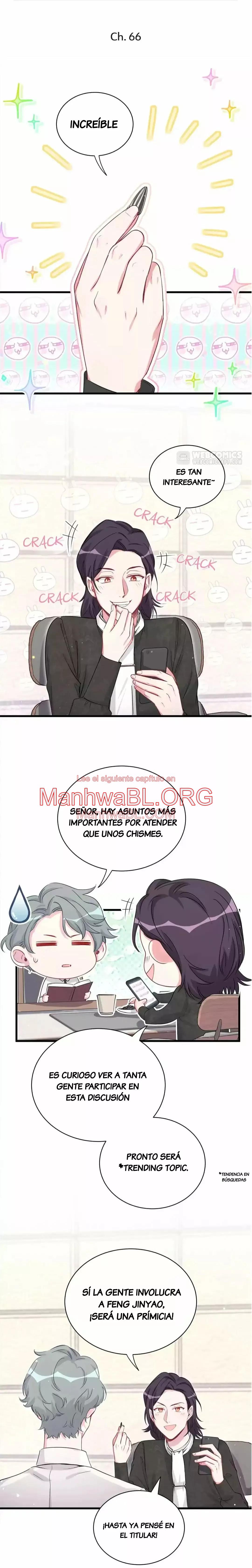 ¿De quién es el bebé? - Capítulo 66 manhwa