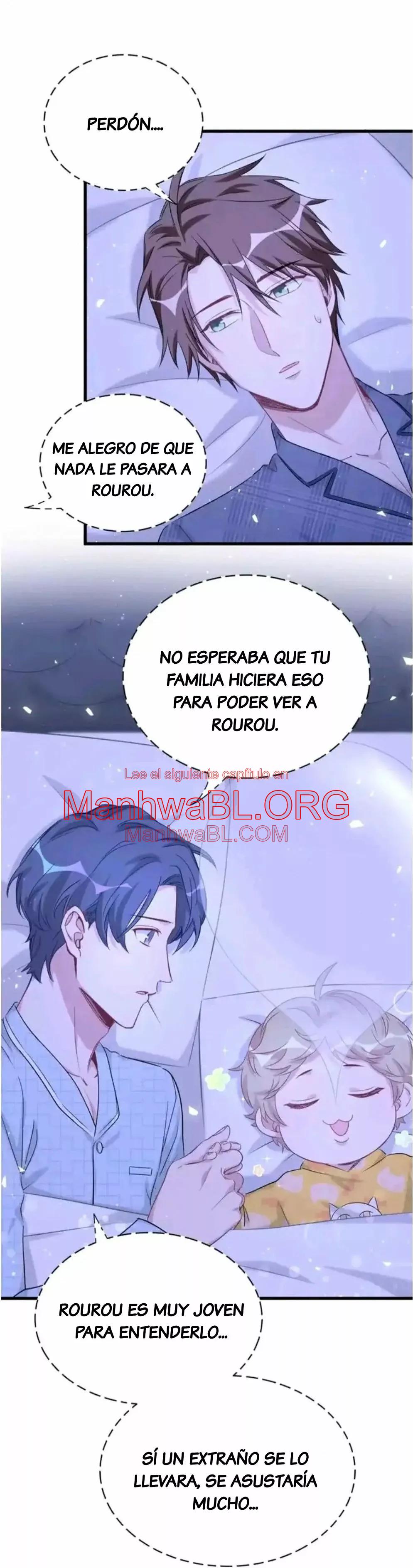 ¿De quién es el bebé? - Capítulo 87 manhwa