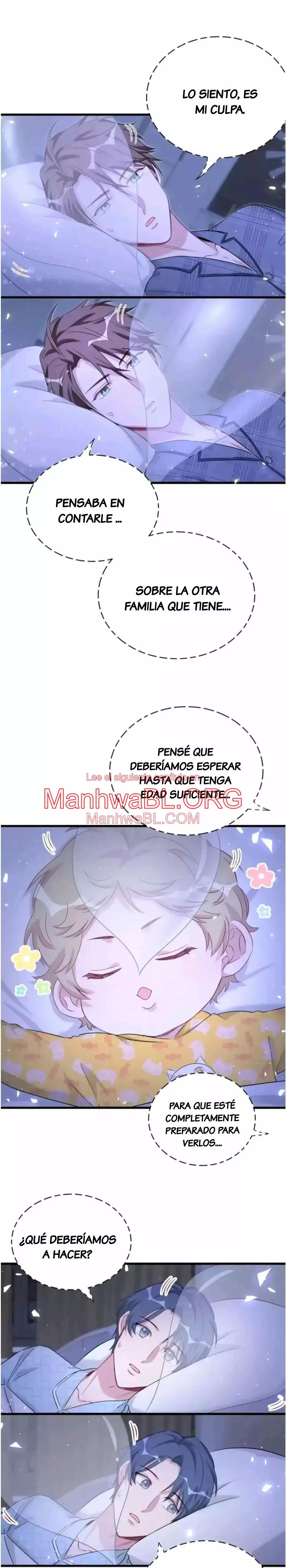 ¿De quién es el bebé? - Capítulo 87 manhwa