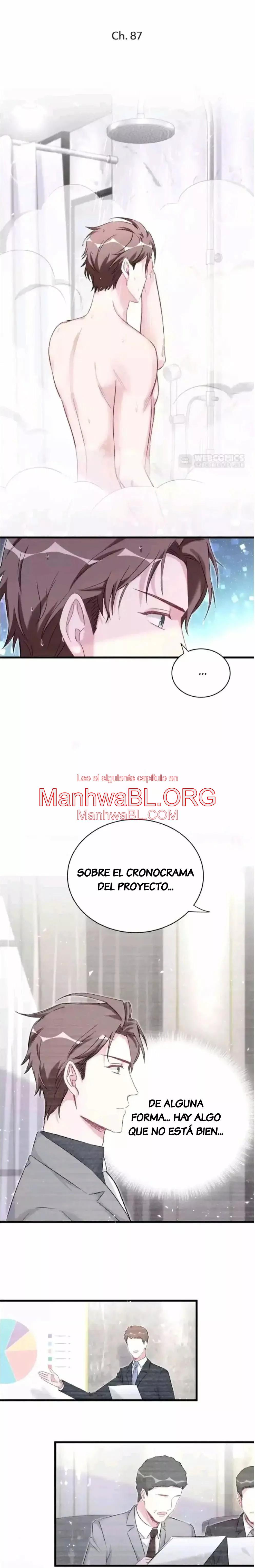¿De quién es el bebé? - Capítulo 87 manhwa