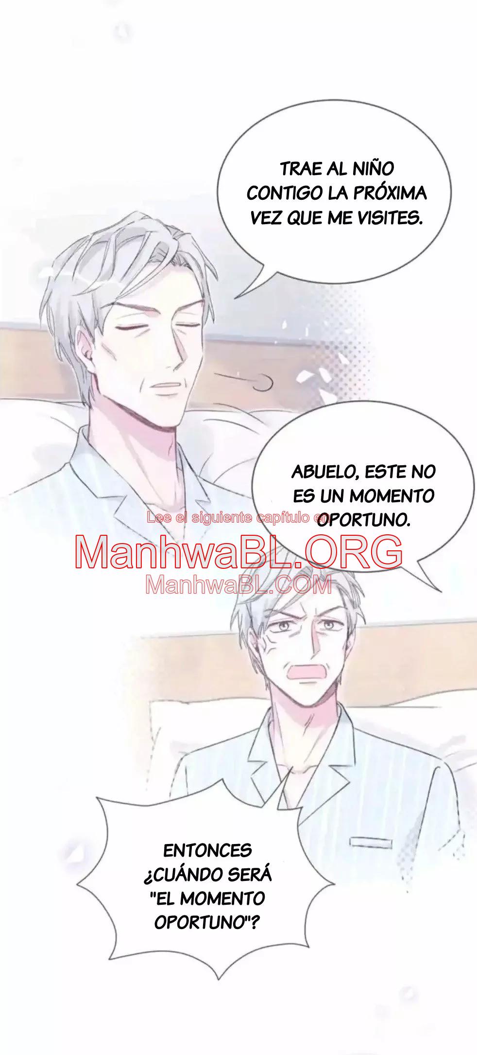 ¿De quién es el bebé? - Capítulo 87 manhwa