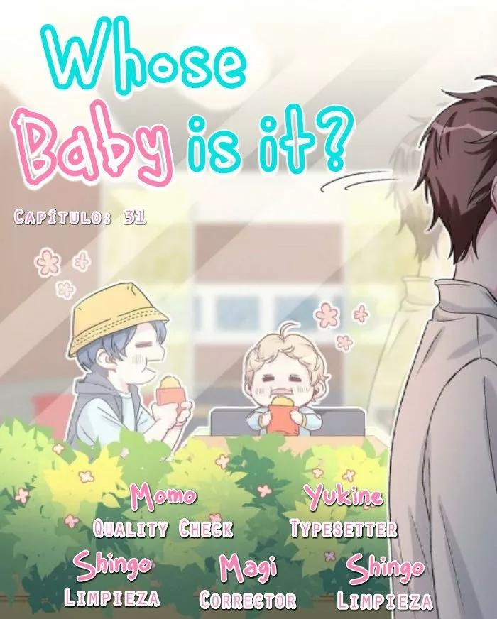 ¿De quién es el bebé? - Capítulo 31 manhwa