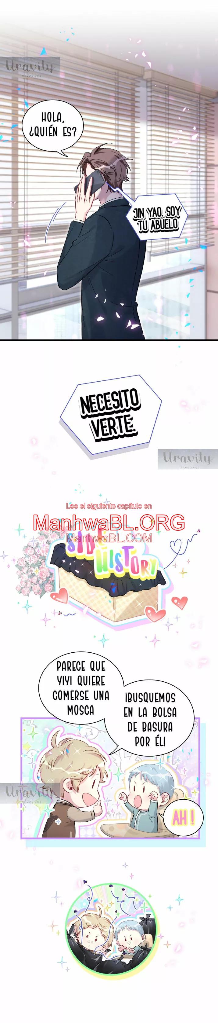 ¿De quién es el bebé? - Capítulo 185 manhwa