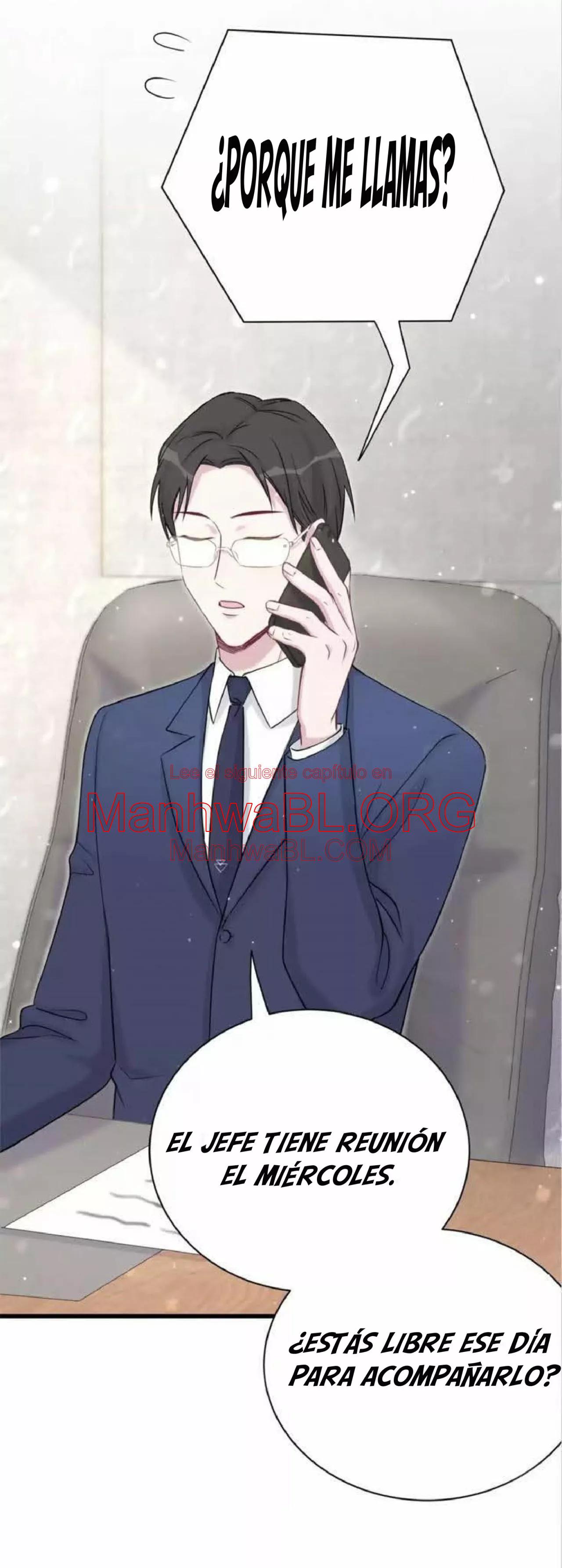 ¿De quién es el bebé? - Capítulo 56 manhwa