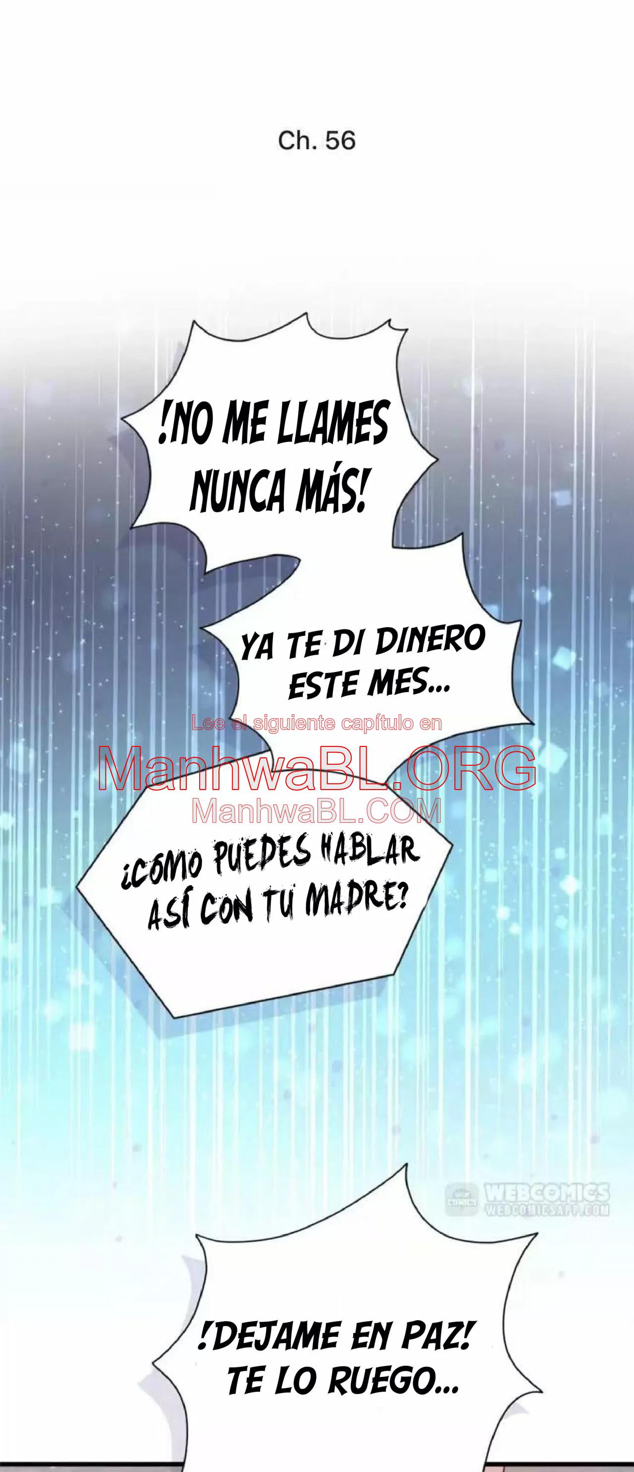 ¿De quién es el bebé? - Capítulo 56 manhwa