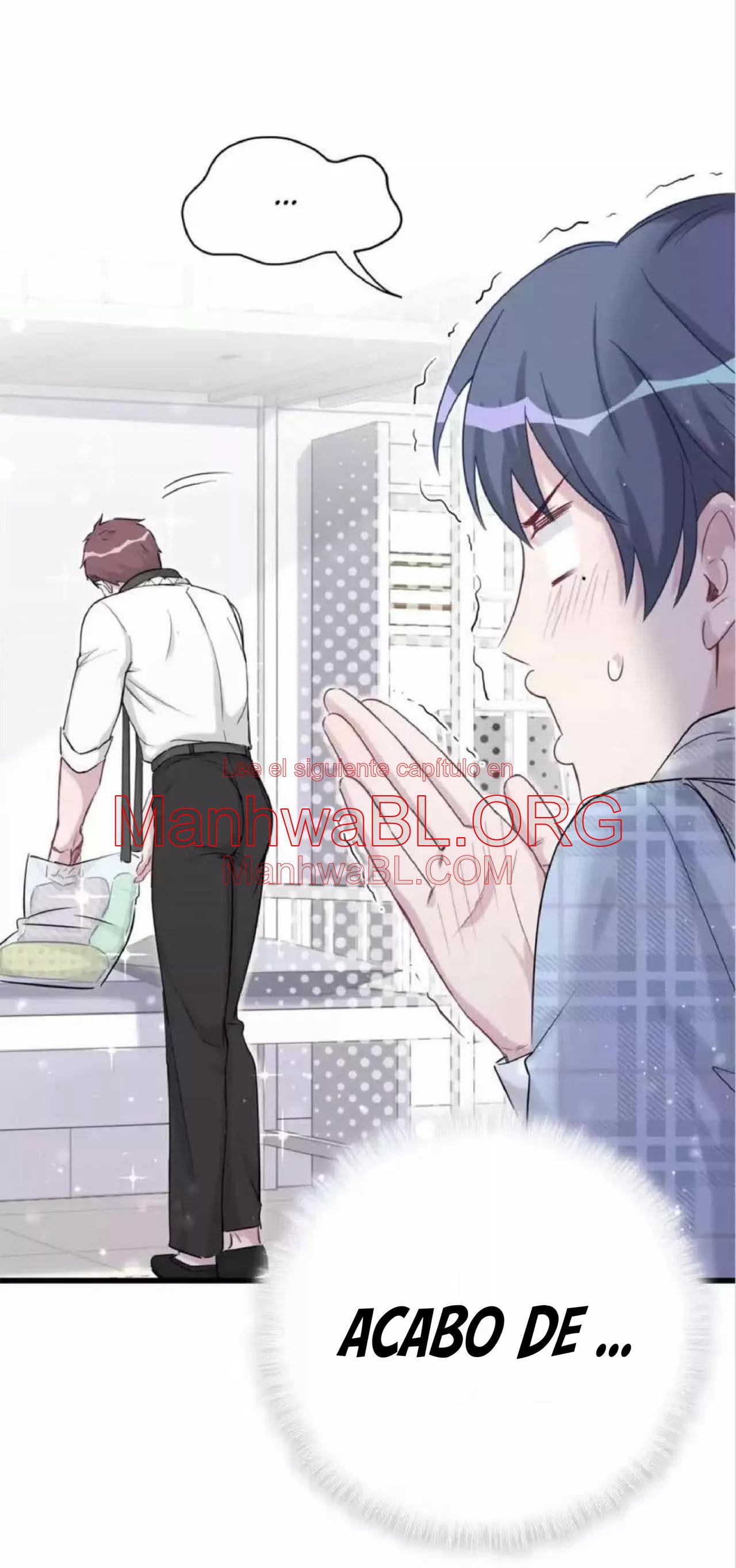 ¿De quién es el bebé? - Capítulo 56 manhwa