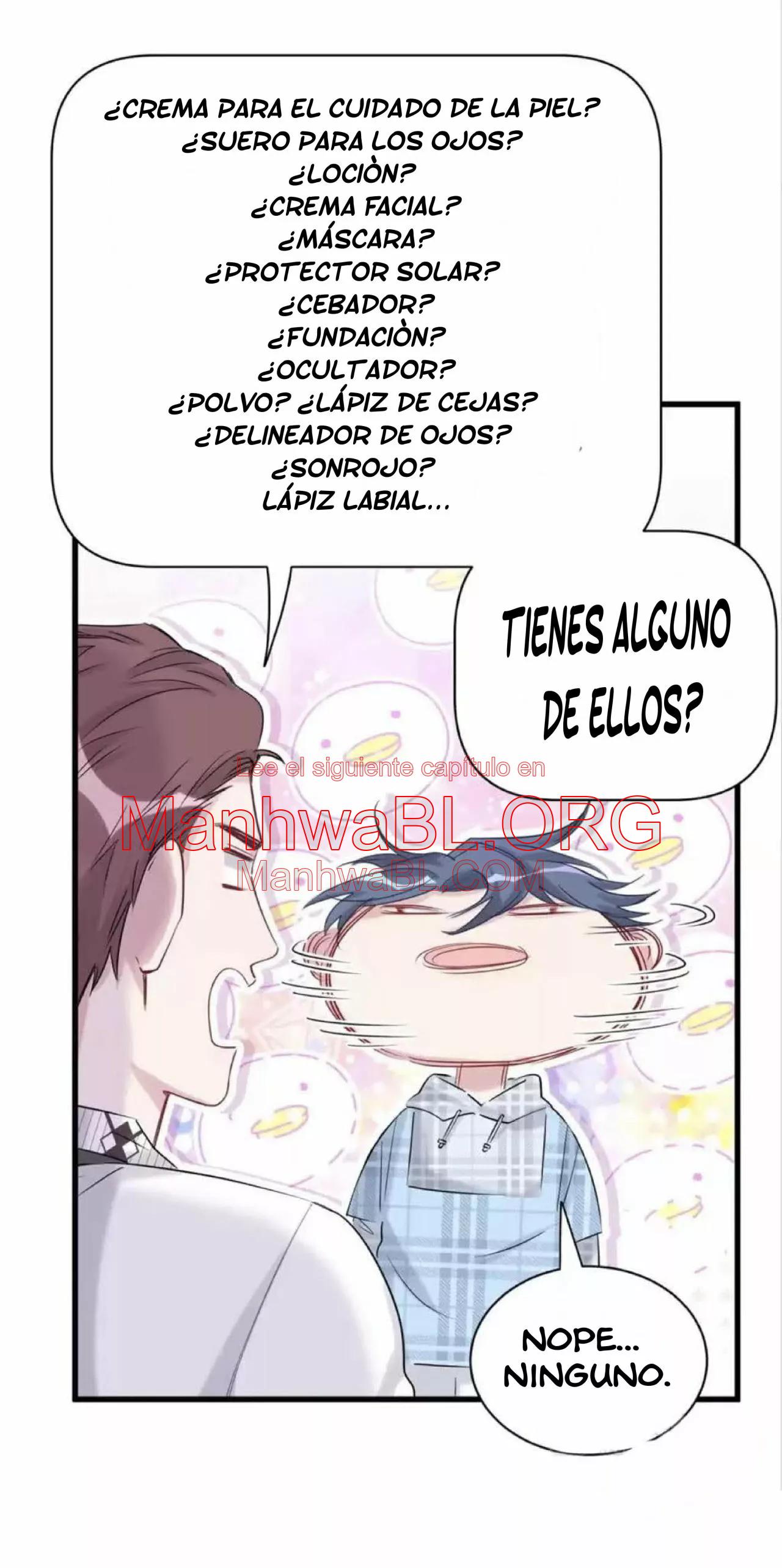¿De quién es el bebé? - Capítulo 56 manhwa