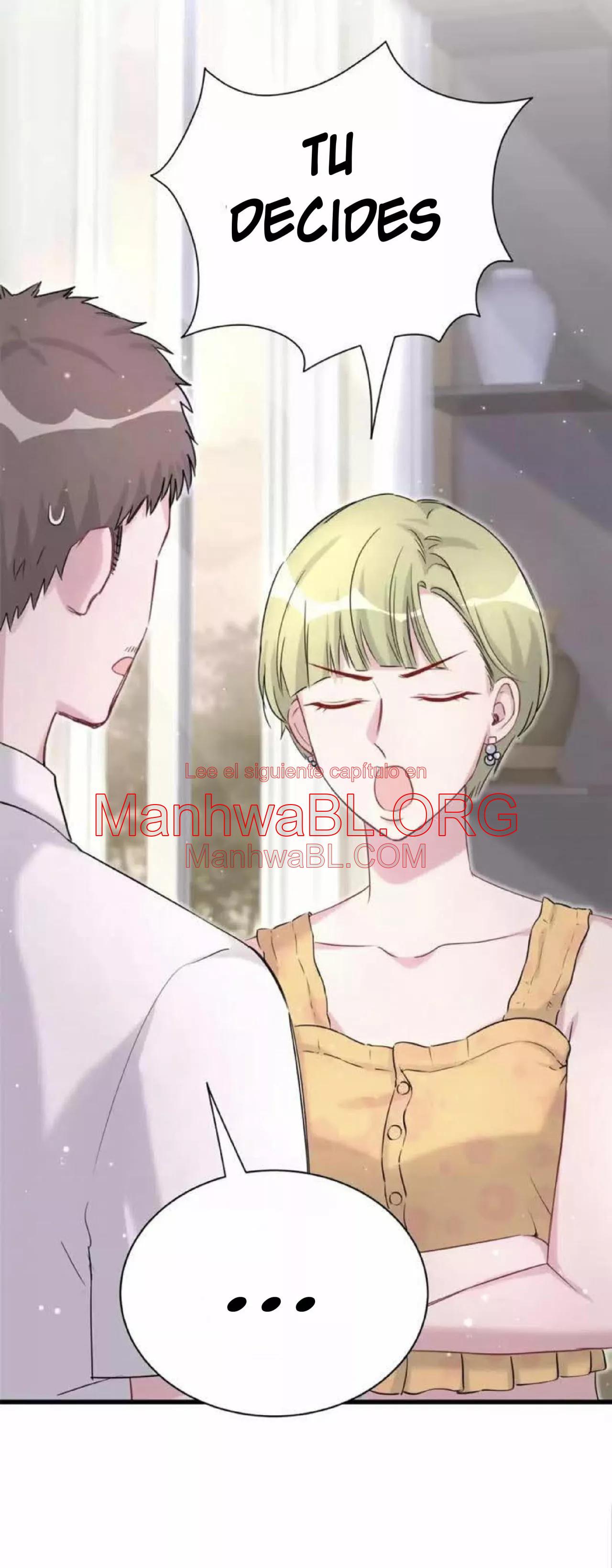 ¿De quién es el bebé? - Capítulo 56 manhwa