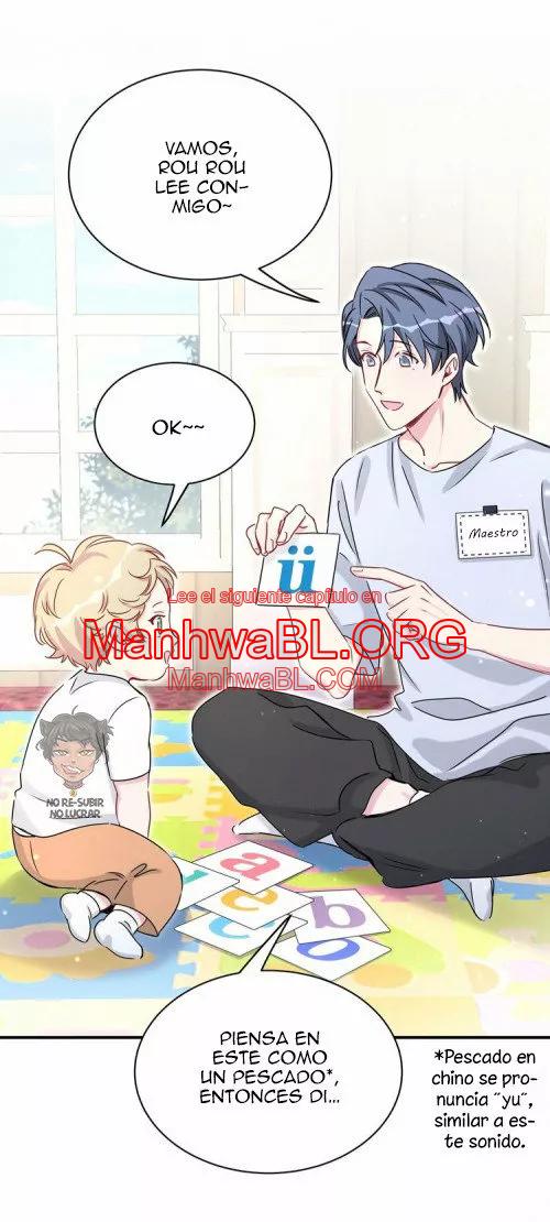 ¿De quién es el bebé? - Capítulo 39 manhwa
