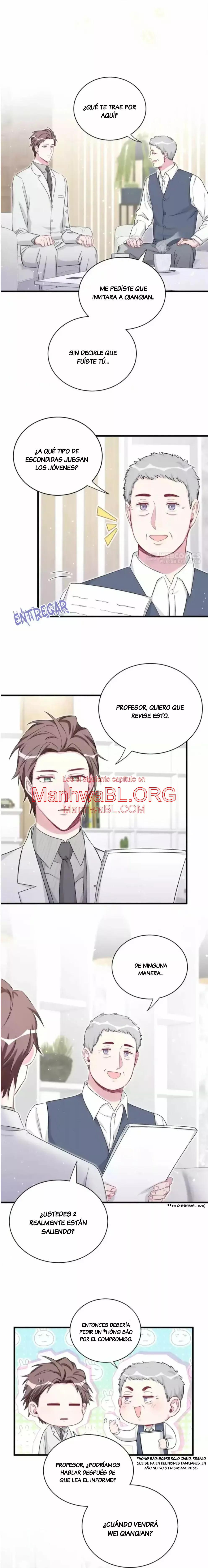 ¿De quién es el bebé? - Capítulo 77 manhwa