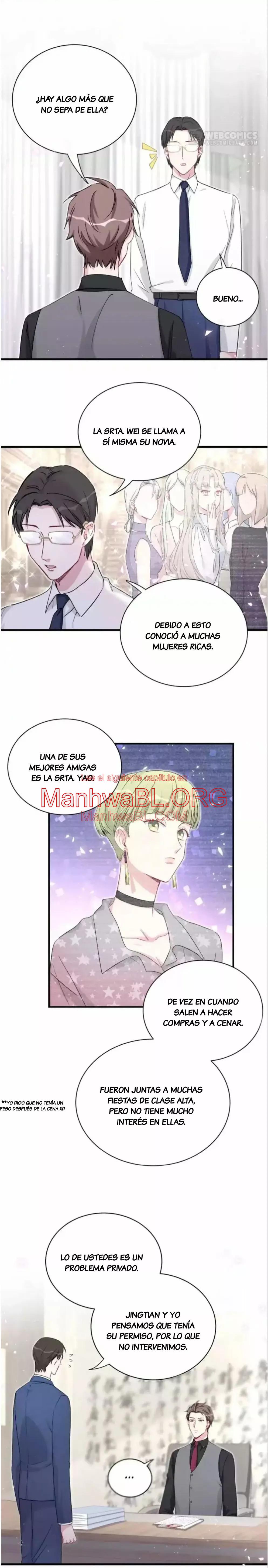 ¿De quién es el bebé? - Capítulo 77 manhwa