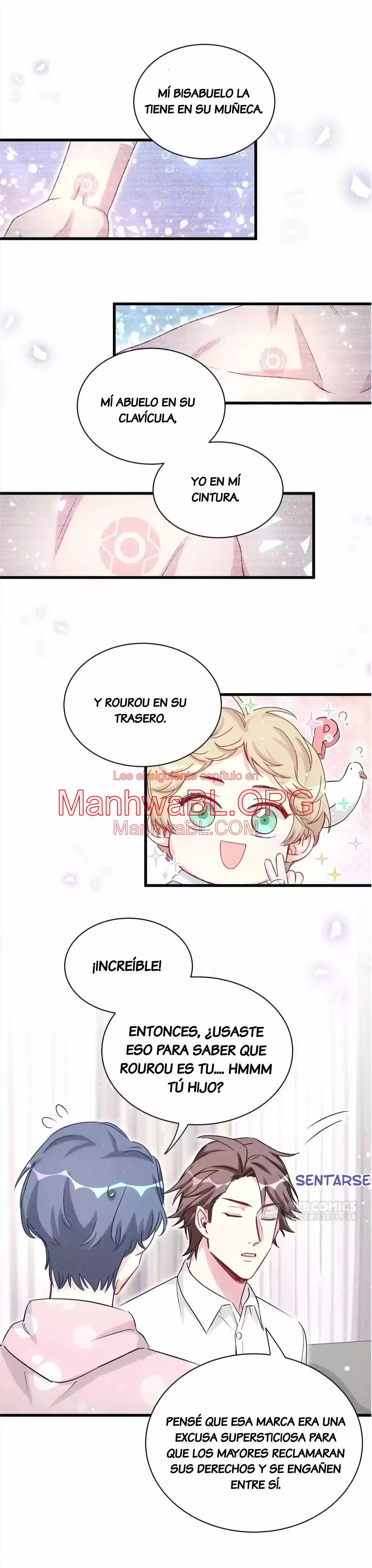 ¿De quién es el bebé? - Capítulo 68 manhwa