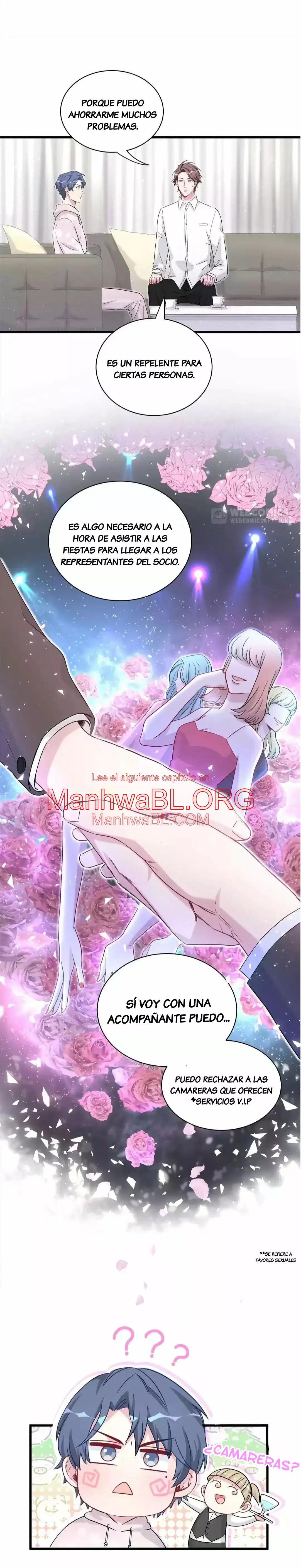 ¿De quién es el bebé? - Capítulo 68 manhwa