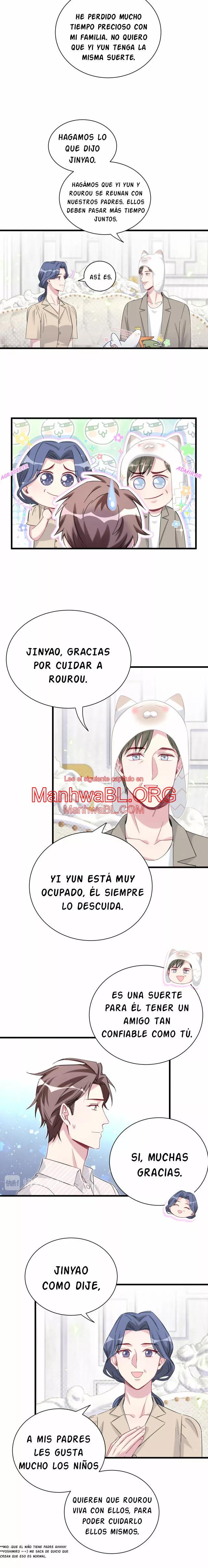 ¿De quién es el bebé? - Capítulo 122 manhwa