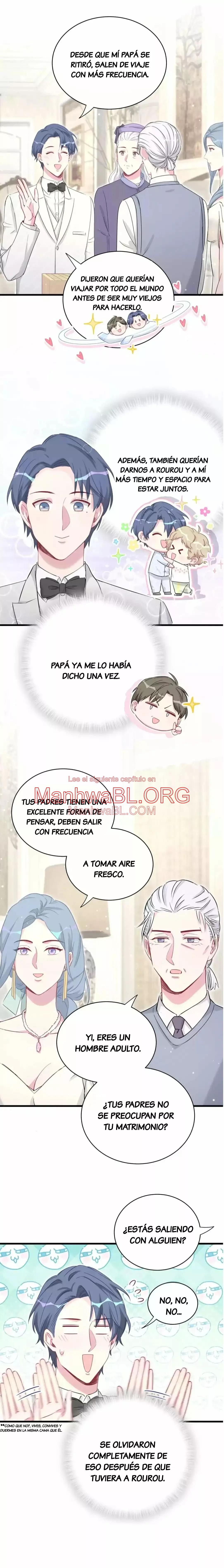 ¿De quién es el bebé? - Capítulo 74 manhwa