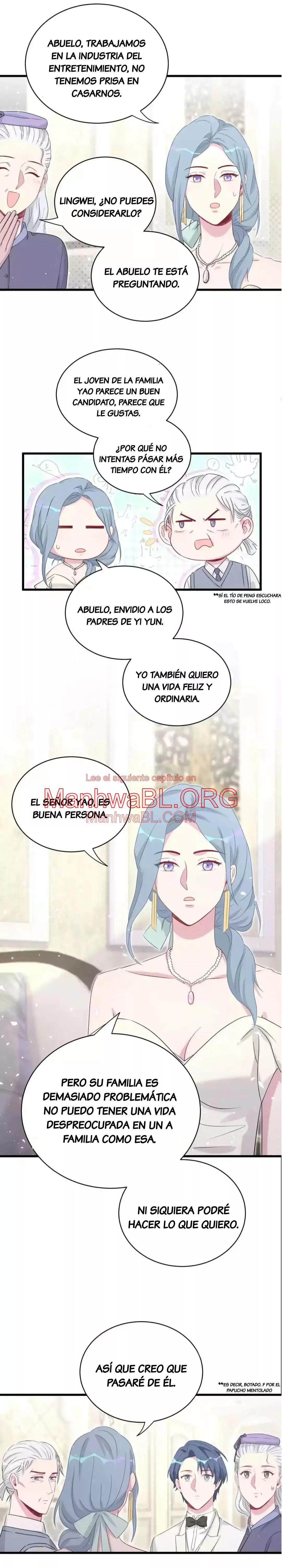 ¿De quién es el bebé? - Capítulo 74 manhwa
