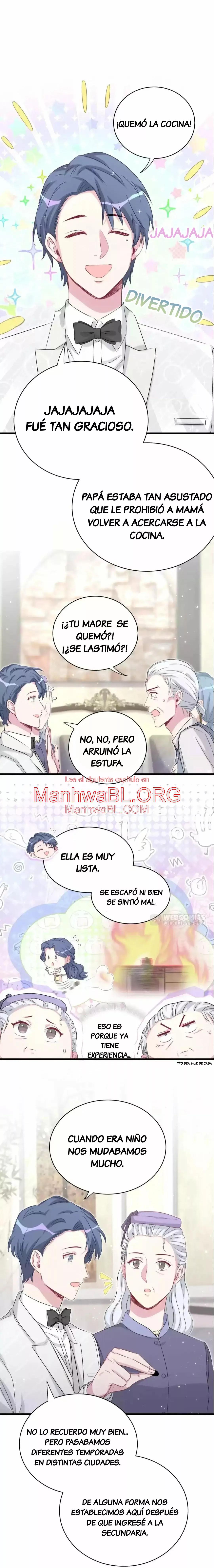 ¿De quién es el bebé? - Capítulo 74 manhwa
