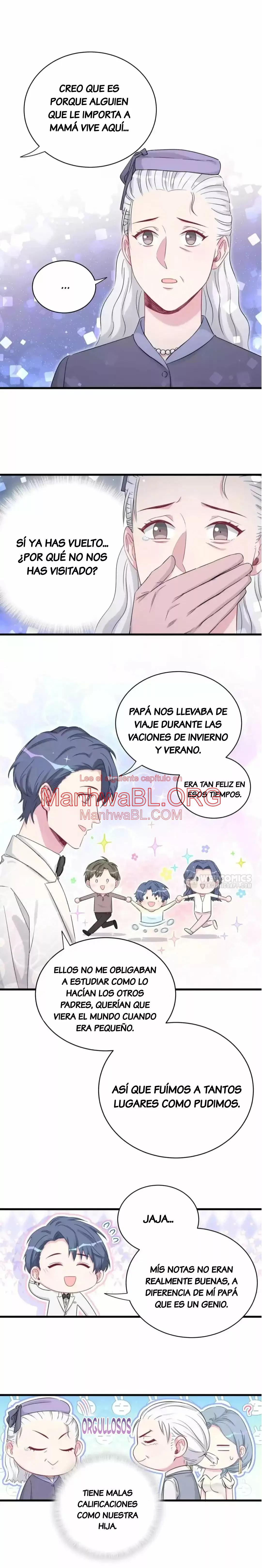 ¿De quién es el bebé? - Capítulo 74 manhwa