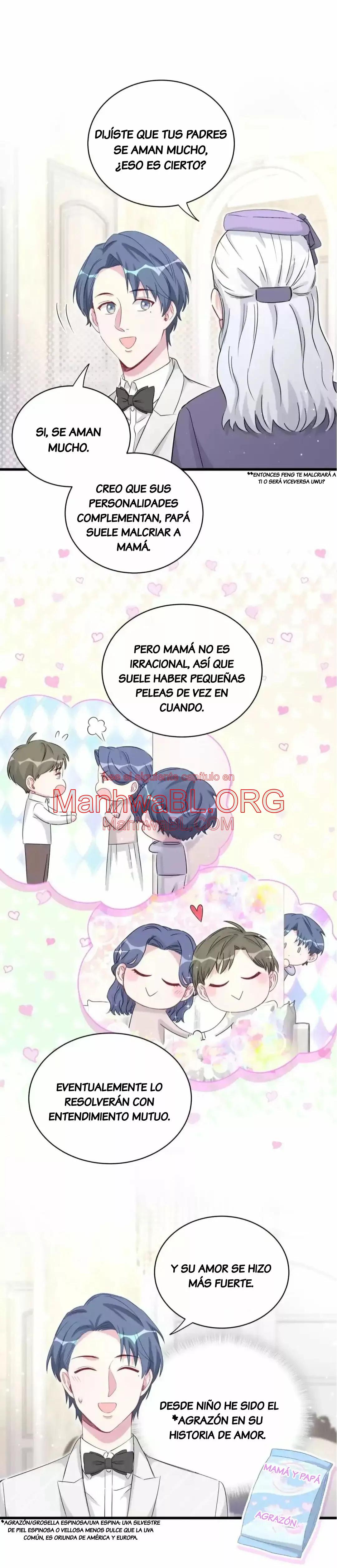 ¿De quién es el bebé? - Capítulo 74 manhwa