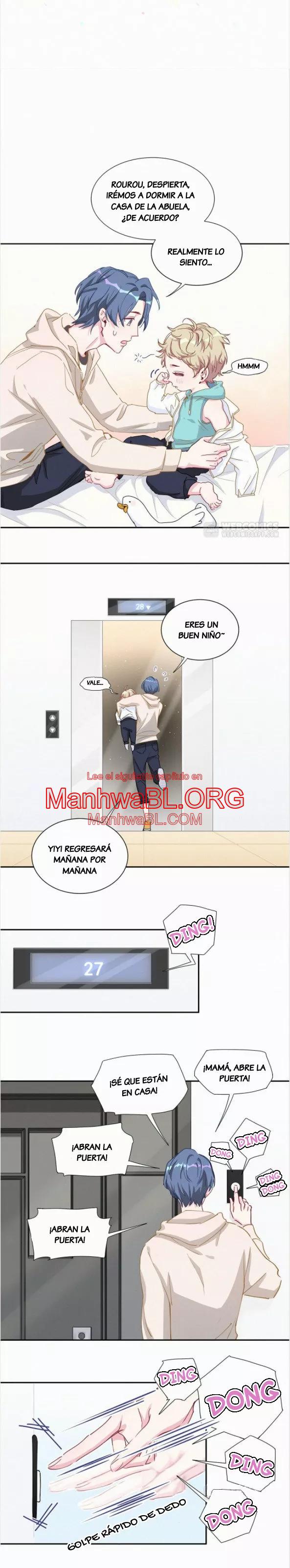 ¿De quién es el bebé? - Capítulo 5 manhwa