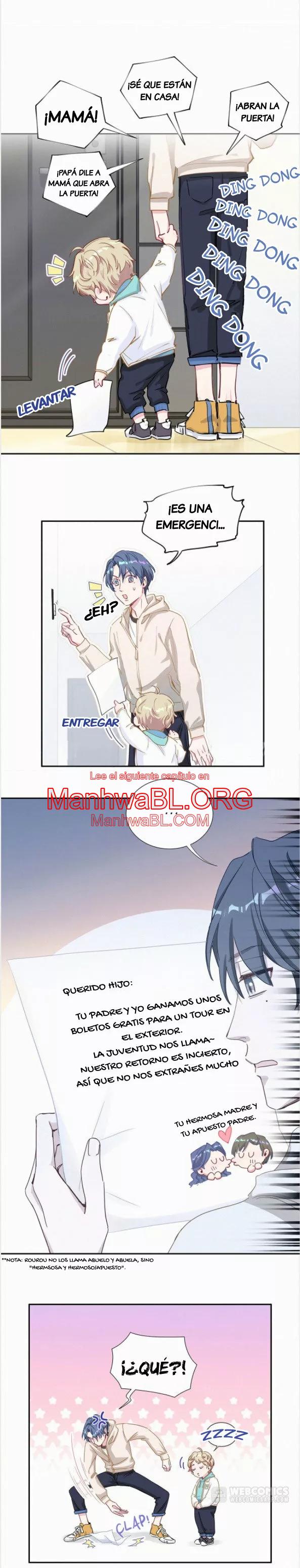 ¿De quién es el bebé? - Capítulo 5 manhwa