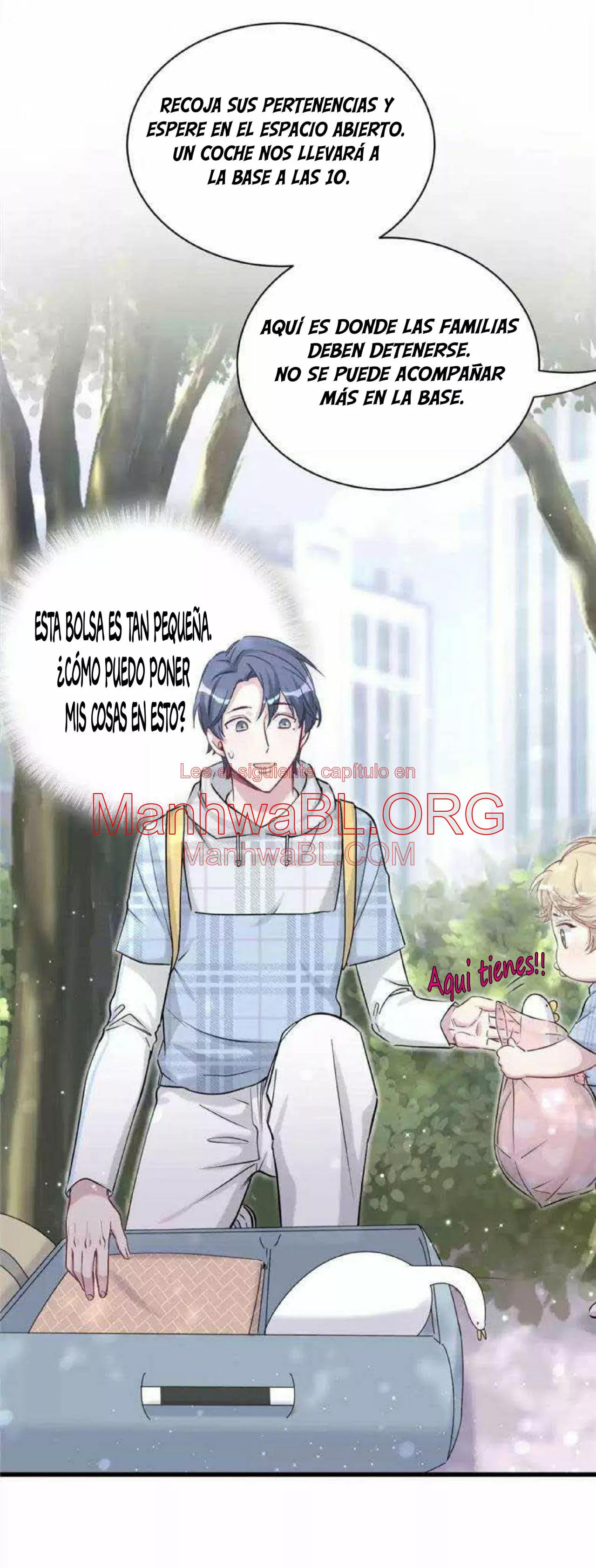 ¿De quién es el bebé? - Capítulo 55 manhwa