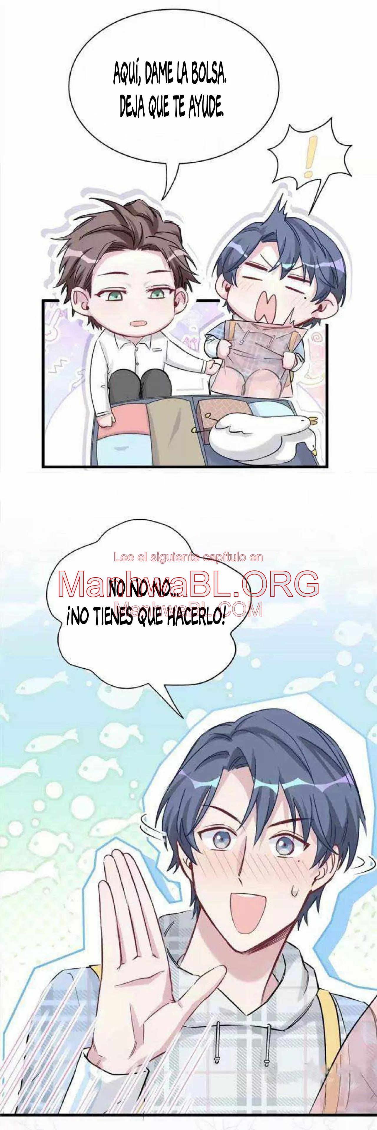 ¿De quién es el bebé? - Capítulo 55 manhwa