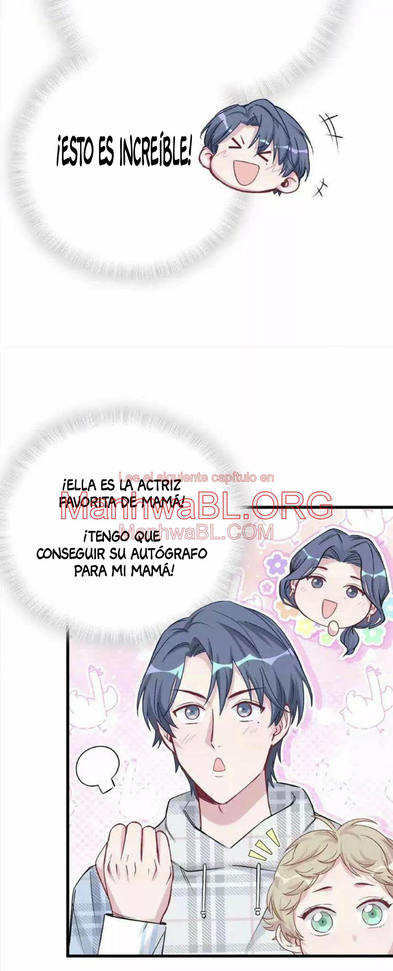 ¿De quién es el bebé? - Capítulo 55 manhwa
