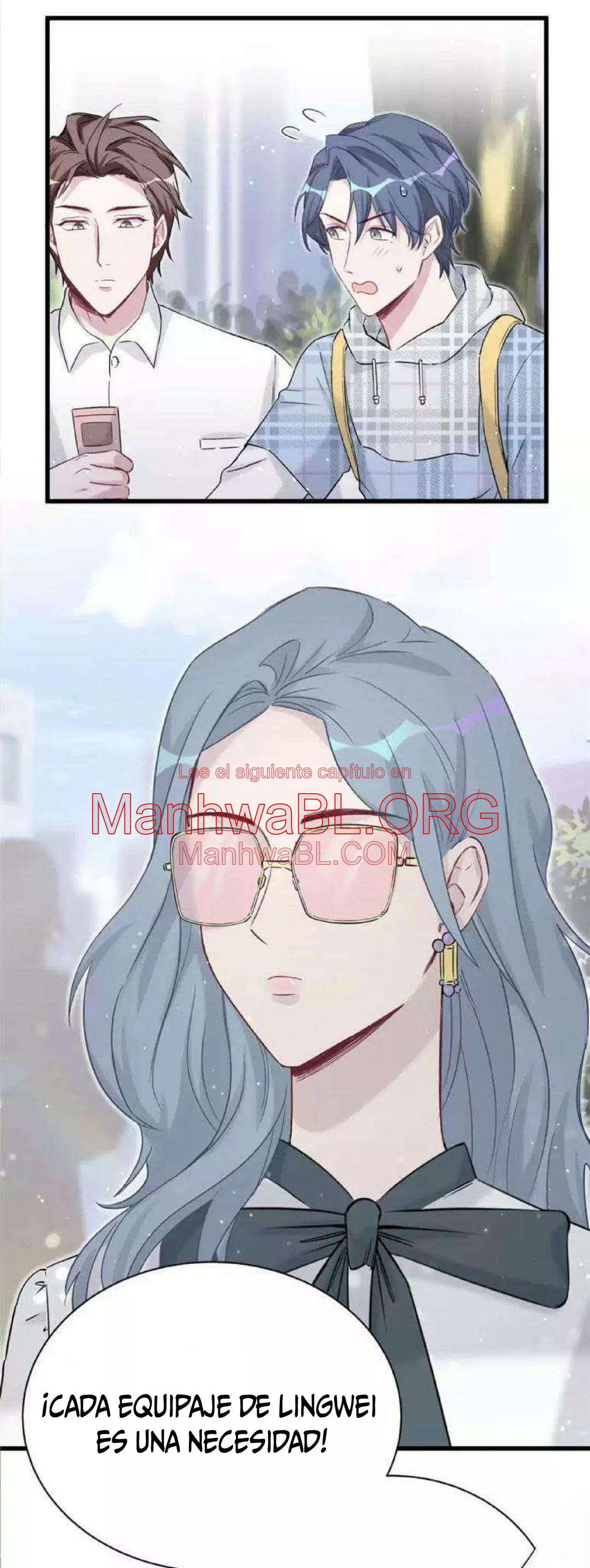 ¿De quién es el bebé? - Capítulo 55 manhwa