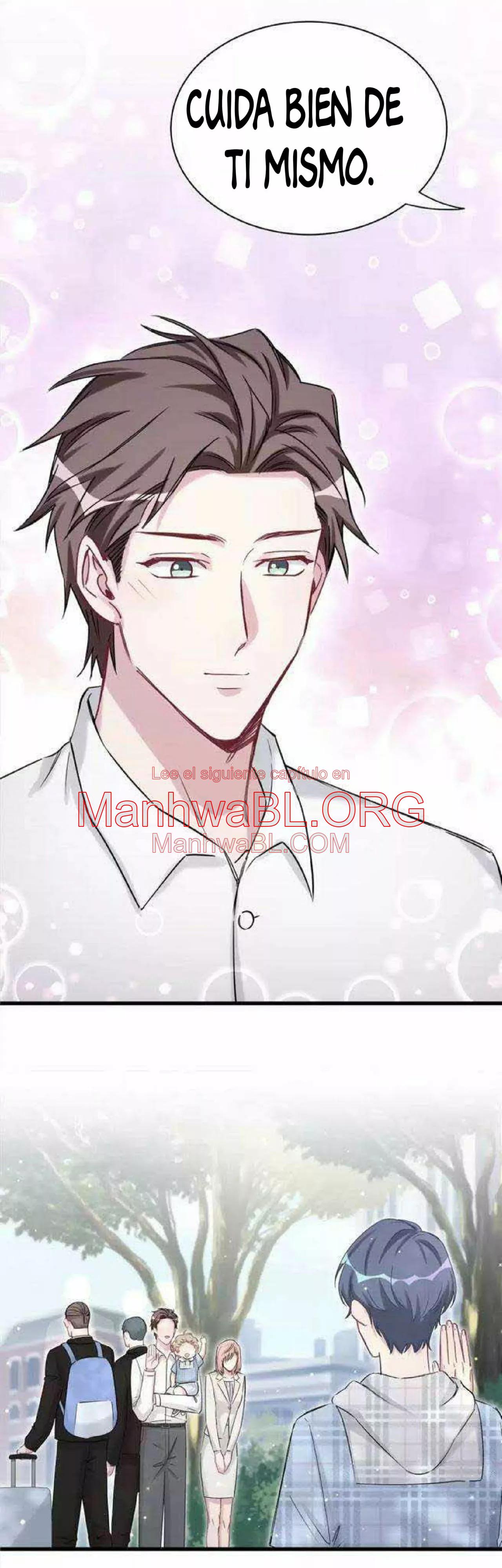 ¿De quién es el bebé? - Capítulo 55 manhwa