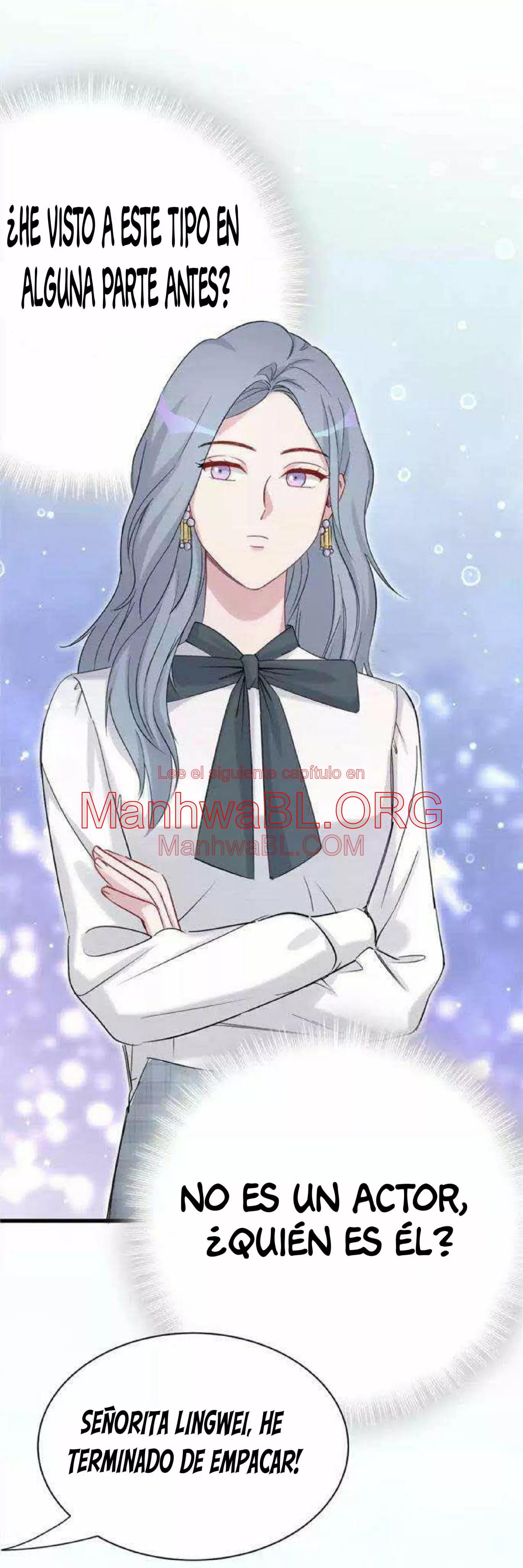 ¿De quién es el bebé? - Capítulo 55 manhwa