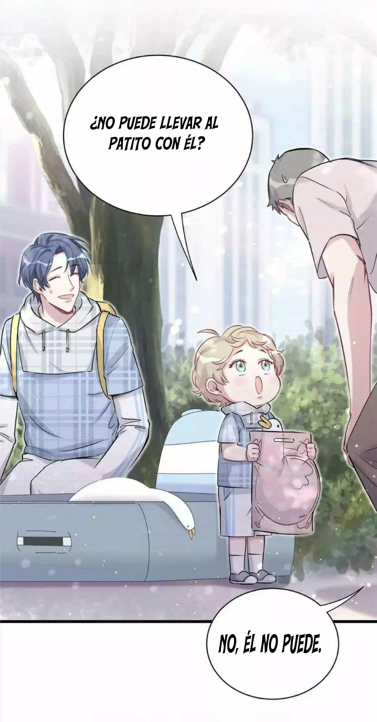 ¿De quién es el bebé? - Capítulo 55 manhwa
