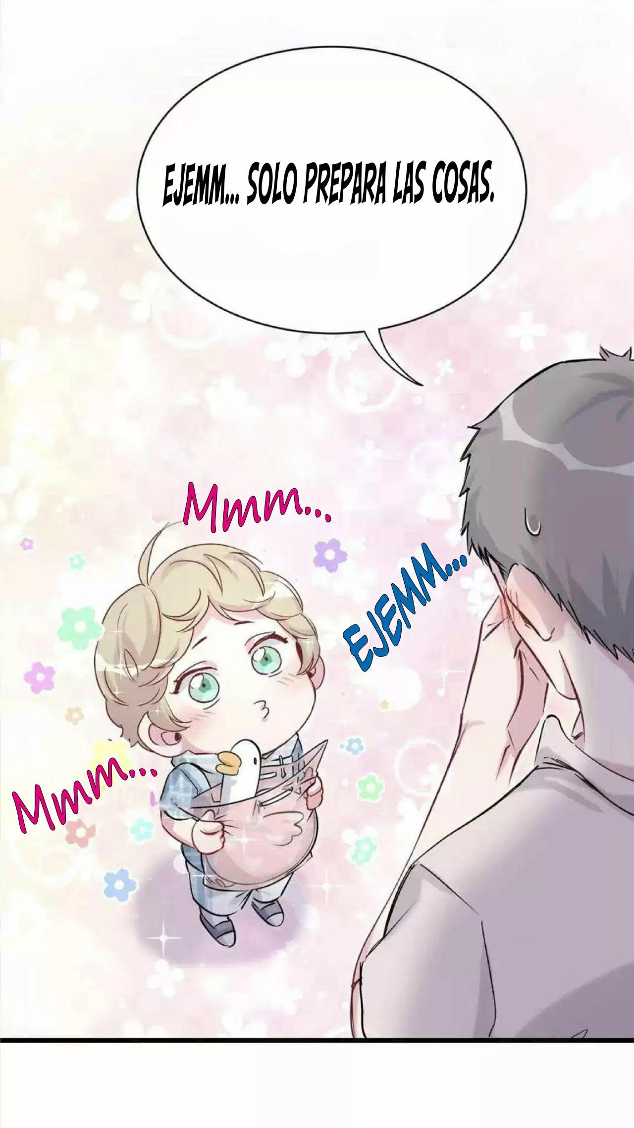 ¿De quién es el bebé? - Capítulo 55 manhwa